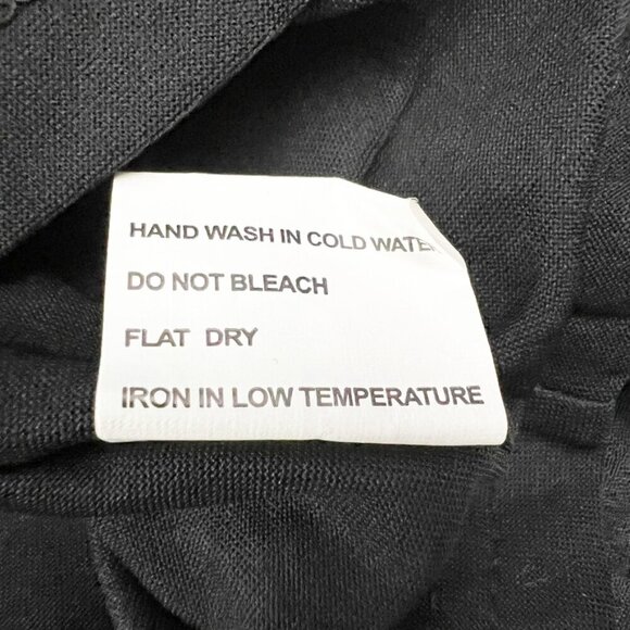 NWT Solitaire Ruched Draped Midi Skirt Dark Fairycore Whimsigoth Black Size L - Picture 8 of 13